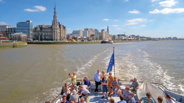 Rivertours on the Antwerp Scheldt
