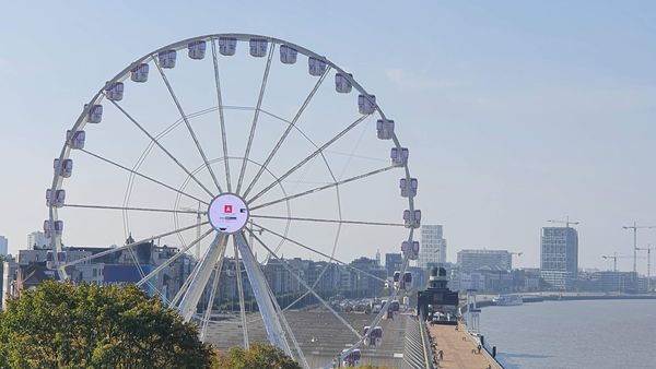 Scheldekaaien zicht