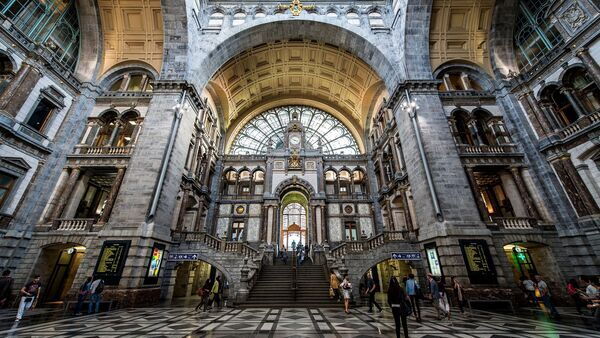 Hall central dans la monumentale Gare centrale