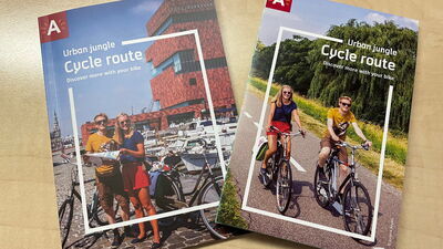 Cycling route and inspirational booklet