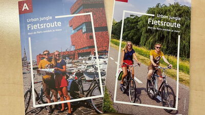 Fietskaart en fietbrochure Urban Jungle
