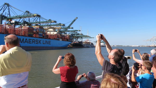 Rivertours through the port of Antwerp