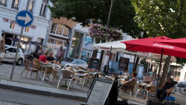 Terrasse in der Nähe von Falconplein