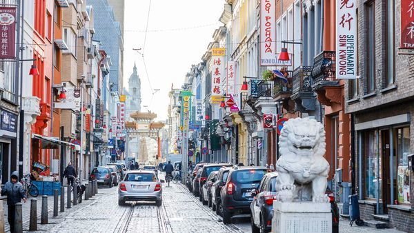 Chinatown, uitzicht op de van Wesenbekestraat