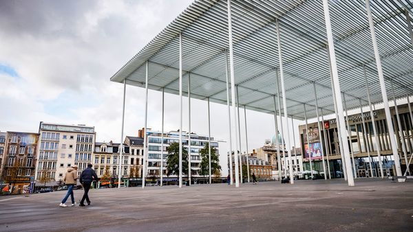 Stadschouwburg van Antwerpen op het Theaterplein