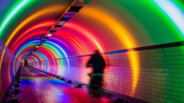 Rainbow city. In Antwerp, everyone can shine. The city shows that it stands behind LGBT and transgender people.