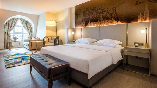 Chambre du Radisson Blu Astrid Hotel